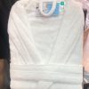 חלוק רחצה 100% כותנה סרוקה ללא כובע