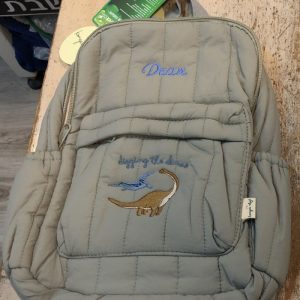 תיק לגן ילדים עם רקמה
